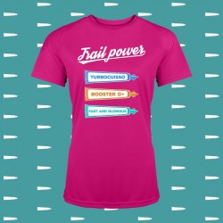 idée cadeau tshirt fun et original Trail Power Gels
